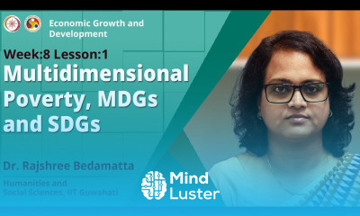 Multidimensional Poverty MDGs and SDGs