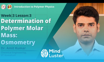 Determination of Polymer Molar Mass Osmometry