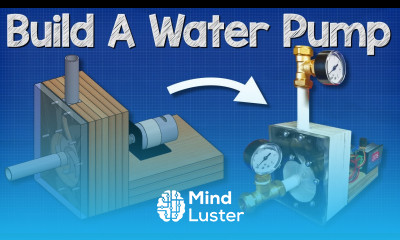 DIY Centrifugal Pump - How to make a pump from wood - The