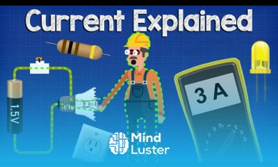 What is CURRENT– electric current explained electricity basics