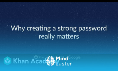 Why creating a strong password really matters