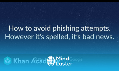 How to avoid phishing attempts However it s spelled it s bad news