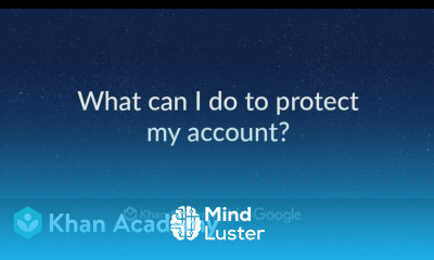 What can I do to protect my account