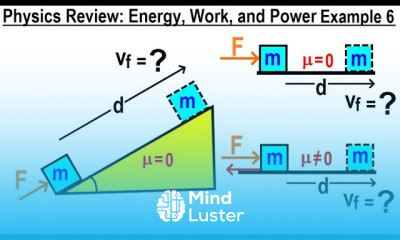 Physics Review Energy Work and Power Examples Part 6 of 7