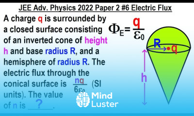 JEE Advanced Physics 2022 Paper 2 6 Electric Flux