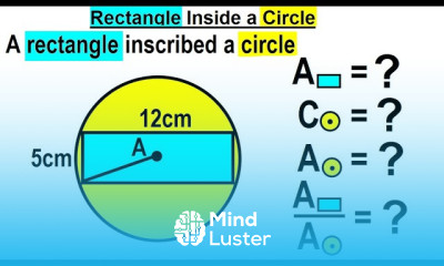 Geometry Ch 6 Circles 5 of 39 Rectangle Inside a Circle