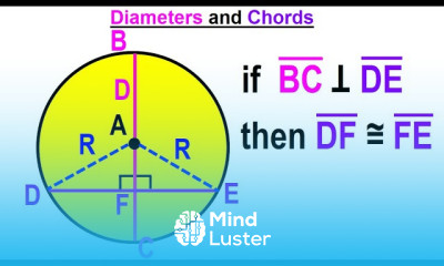 Geometry Ch 6 Circles 10 of 39 Diameters and Chords