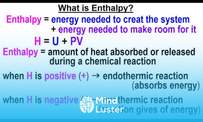 Physics 23 5 Chemistry Thermodynamic Potentials 3 of TBD What is Enthalpy