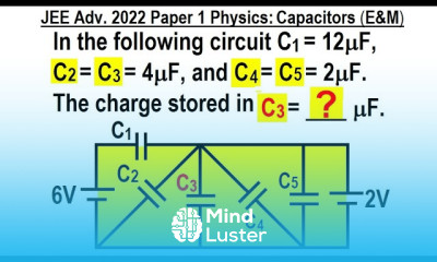 JEE Advanced Physics 2022 Paper 1 3 Capacitors E M