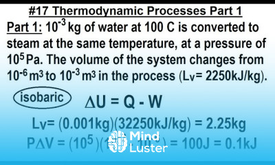 JEE Advanced Physics 2022 Paper 1 17 Thermodynamic Process Part 1