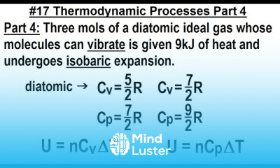 JEE Advanced Physics 2022 Paper 1 17 Thermodynamic Process Part 4