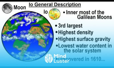 Astronomy Ch 13 Jupiter 28 of 37 Galilean Moon Io General Description