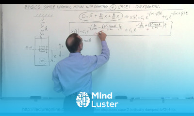 Physics CH 16 1 Simple Harmonic Motion with Damping 14 of 20 Overdamping