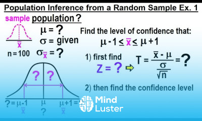 Statistics Ch 9 Hypothesis Testing 25 of 35 Population Inference from a Random Sample Ex