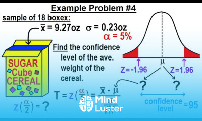 Statistics Ch 8 Hypothesis Testing 33 of 35 Example Problem 4