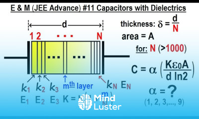 JEE Advanced Physics 2019 Paper 1 16 11 Capacitors with Dielectrics