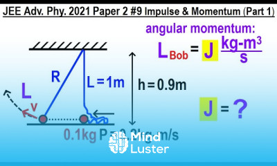 JEE Advanced Physics 2021 Paper 2 9 Impluse and Momentum Part 1