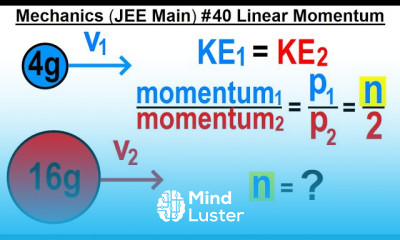 Learn JEE Main Physics Mechanics 40 Linear Momentum - Mind Luster