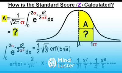 Statistics Ch 6 The Normal Probability Distribution 28 of 28 How to Calculate Standard Score Z
