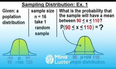 Statistics Ch 7 Sample Variability 12 of 14 Sampling Distribution Ex 1