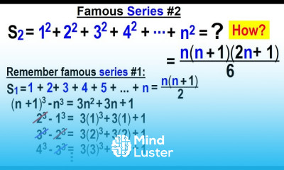 Algebra Ch 48 Sequences and Series 34 of 34 Famous Series 2