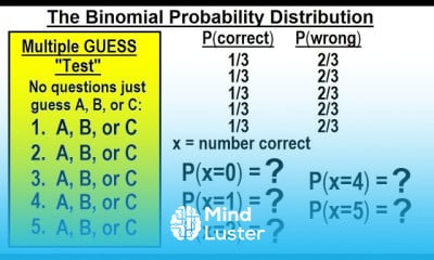 Statistics Ch 5 Discrete Random Variable 17 of 27 The Binomial Probability Distribution