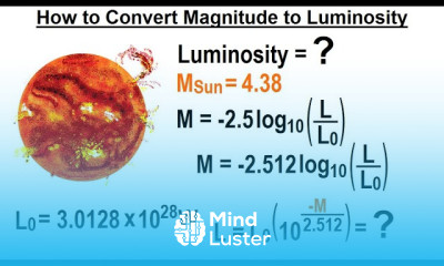 Viewer s Request Astronomy 8 How to Convert Magnitude to Luminosity