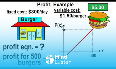 Algebra Ch 32 Application of Linear Equations 6 of 11 Profit Example