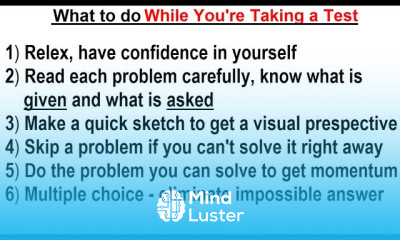 How to Take a Test Ex India s JEE 5 of 5 What to Do While You re Taking a Test