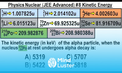 JEE Advanced Physics 2013 Paper 2 12 8 Kinetic Energy