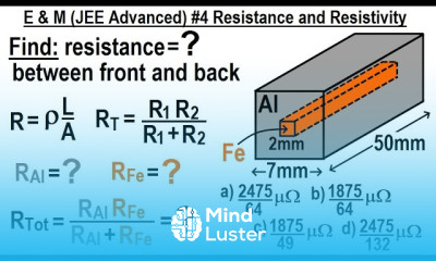 JEE Advanced Physics 2015 Paper 1 17 4 Resistance and Resistivity