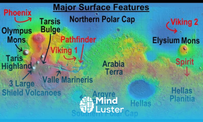 Astronomy Ch 12 Mars 12 of 25 Major Surface Features of Mars
