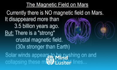 Astronomy Ch 12 Mars 31 of 62 The Magnetic Field on Mars