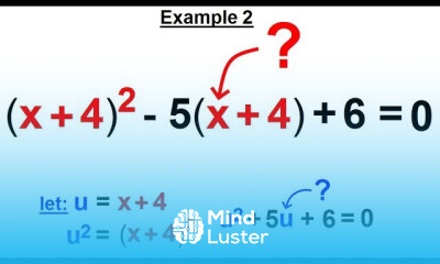 Algebra Ch 28 Quadratic Equation Special Types 3 of 8 Example 2