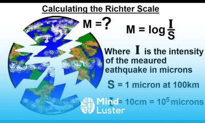 PreCalculus Logarithmic Exponential Functions 18 of 20 Calculating Magnitude of Earthquakes