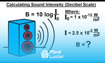 PreCalculus Logarithmic Exponential Functions 19 of 20 Calculating Decibels Sound Intensity