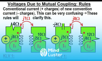 Electrical Engineering Ch 14 Magnetic Coupling 14 of 55 Voltage Due to Mutual Coupleing Rules