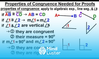 Geometry Ch 3 Proofs 8 of 17 Properties of Congruences Needed for Proofs