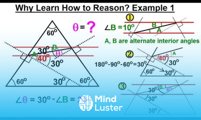 Geometry Ch 2 Reasoning and Proofs 4 of 46 Why Learn How to Reason Example 1