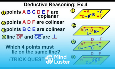 Geometry Ch 2 Reasoning and Proofs 17 of 46 Deductive Reasoning Ex 4