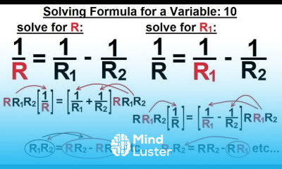 Algebra Ch 3 Formula Inequalities Absolute Value 10 of 38 Solving Formula for a Variable 1