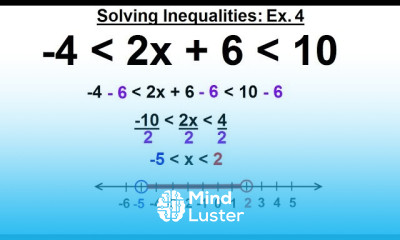 Algebra Ch 3 Formula Inequalities Absolute Value 25 of 33 Solve Inequalities Ex 4