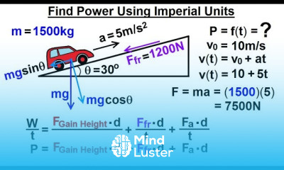 Physics Test Your Knowledge Energy 23 of 33 Power Using METRIC Units