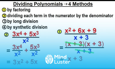Algebra Ch 10 Rational Expression 20 of 33 How to Divide Polynomials 4 Methods