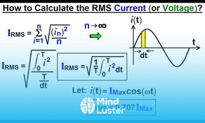 Electrical Engineering Ch 12 AC Power 23 of 58 How to Calculate the RMS Current