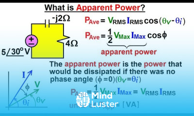 Electrical Engineering Ch 12 AC Power 31 of 58 What is Apparent Power