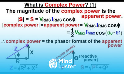 Electrical Engineering Ch 12 AC Power 37 of 58 What is Complex Power 1