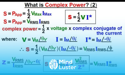 Electrical Engineering Ch 12 AC Power 38 of 58 What is Complex Power 2