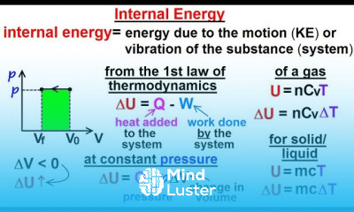 Physics 32 7 Thermodynamic Potentials 3 of 25 What is Internal Energy
