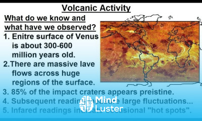 Astronomy Ch 11 Venus 10 of 61 Volcanic Activity